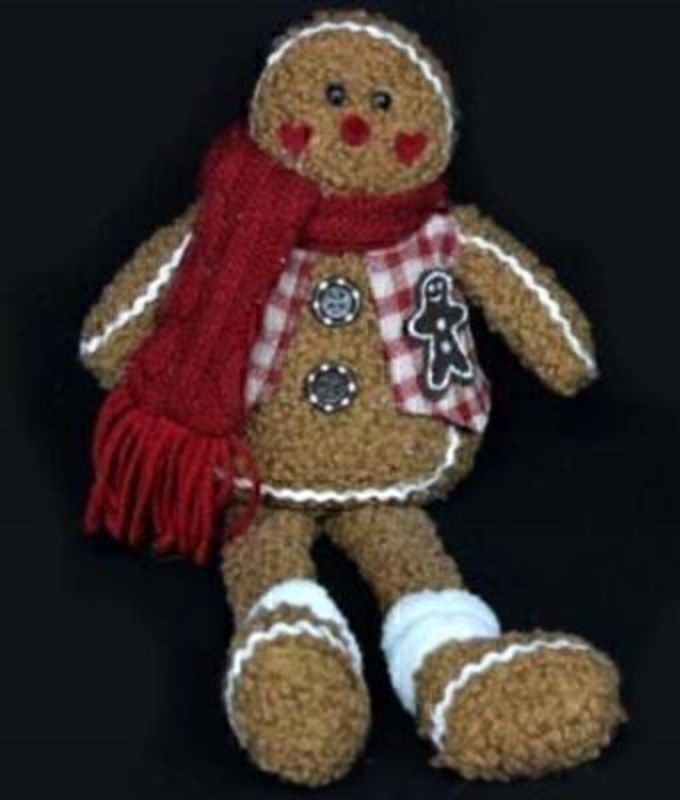 Fabric Gingerbread Man Shelf Sitter Christmas Ornament - Plush gingerbread Christmas ornament has a red scarf and gingham waistcoat. Size 30x16x7cm<br><br>
Gisela Graham Gingerbread man Christmas Decorations are really beautiful and there are lot of gorgeous designs to choose from Christmas Tree Decorations, Bags, stockings and ornaments there really is something for everyone. If you love Gingerbread men you will love lots of what Gisela Graham has to offer.<br><br>
If it is Christmas Decorations to be sent anywhere in the UK you are after than look no further than Booker Flowers and Gifts Liverpool UK. Our Decorations are specially selected from across a range of suppliers. This way we can bring you the very best of what is available in Christmas Decorations.<br><br>
Gisela loves Christmas Gisela Graham Limited is one of Europes leading giftware design companies. Gisela made her name designing exquisite Christmas and Easter decorations. However she has now turned her creative design skills to designing pretty things for your kitchen, home and garden. She has a massive range of over 4500 products of which Gisela is personally involved in the design and selection of. In their own words Gisela Graham Limited are about marking special occasions and celebrations. Such as Christmas, Easter, Halloween, birthday, Mothers Day, Fathers Day, Valentines Day, Weddings Christenings, Parties, New Babies. All those occasions which make life special are beautifully celebrated by Gisela Graham Limited.<br><br>
It is Christmas and her love of this occasion which made her company Gisela Graham Limited come to fruition. Every year she introduces completely new Christmas Collections with Unique Christmas decorations. Gisela Grahams Christmas ranges appeal to all ages and pockets.<br><br>
We are an retail shop that sells Christmas Decorations based in Liverpool UK. Through our website we send Christmas Decorations all around the UK. So think Booker Flowers and Gifs for all you Christmas Decorations UK needs. Here at Booker Flowers and Gifts we love Christmas and as such we have a massive range of traditional and contemporary Christmas Decorations.<br><br>
This Gisela Graham Gingerbread Man Shelf siter Christmas Decoration are sure to delight. He will be enjoyed for generations to come and compliment any Christmas decoration. It is the perfect choice for Christmas Decorations if you love Gingerbread men. Remember Booker Flowers and Gifts for Gisela Graham Gingerbread Christmas Decorations.
